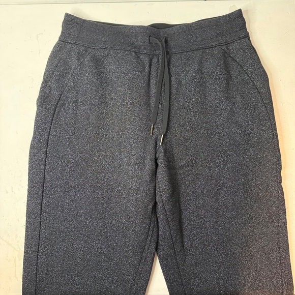 Lululemon Scuba Jogger Sparkle Gray High-Rise Metallic Comfort Lounge - Picture 3 of 8